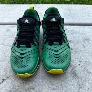 Nike Free Trainer 5.0 "Oregon Ducks" edition.